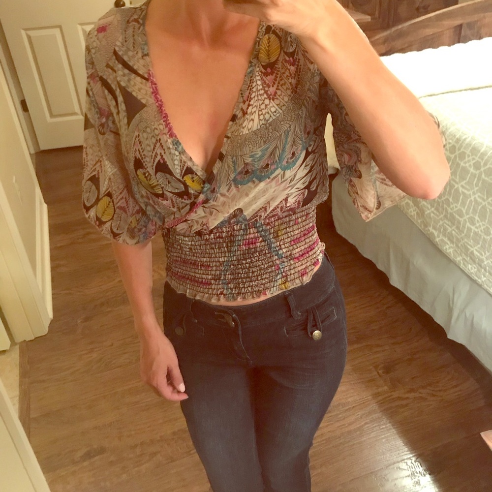 Long crop top NWT🤗